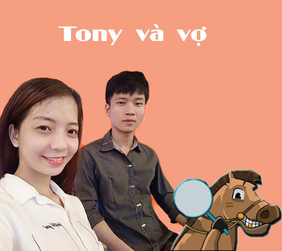 Tony TV và vợ