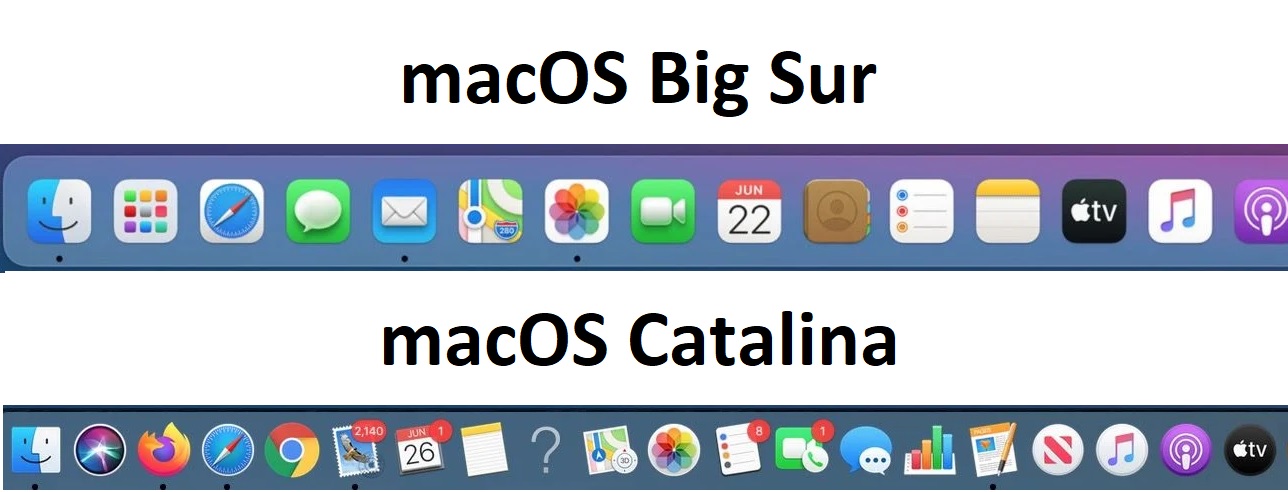 So sánh macOS Big Sur và macOS Catalina: Có đáng để nâng cấp?