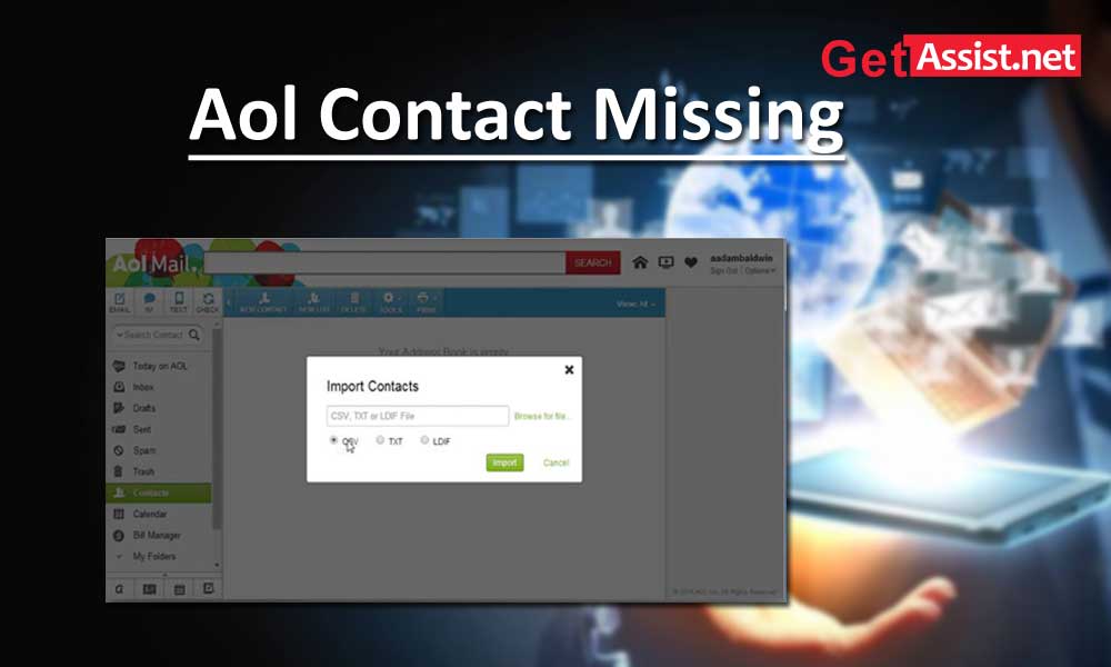 AOL Contacts Missing? We Got Your Back