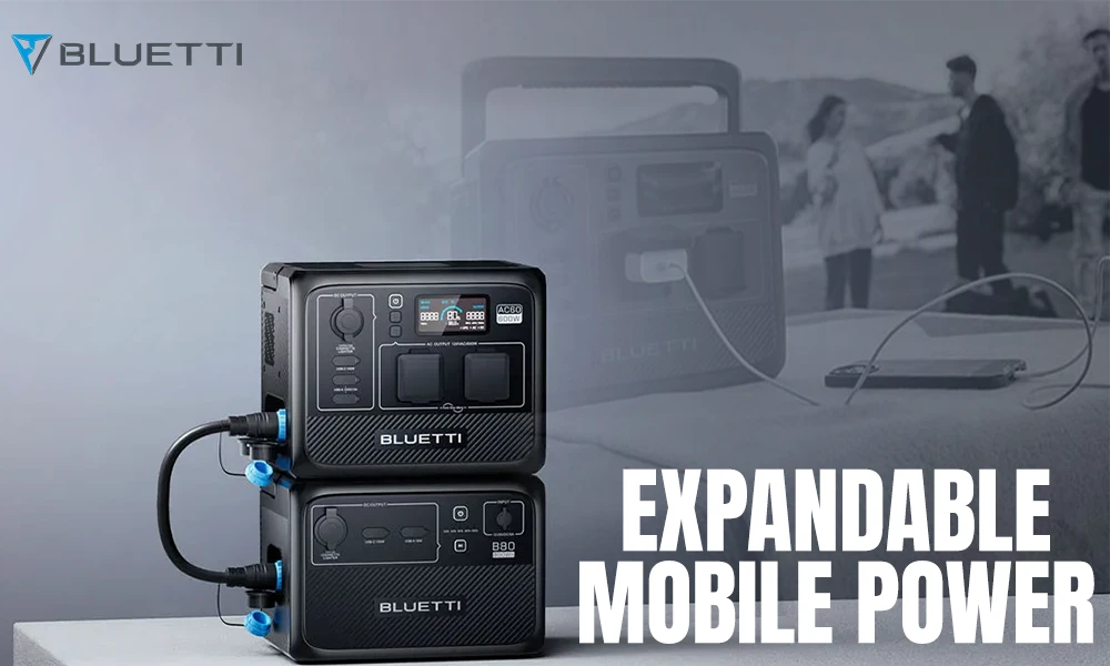 BLUETTI to Roll Out New Expandable Mobile Power AC60 & B80 for Outdoor Adventure