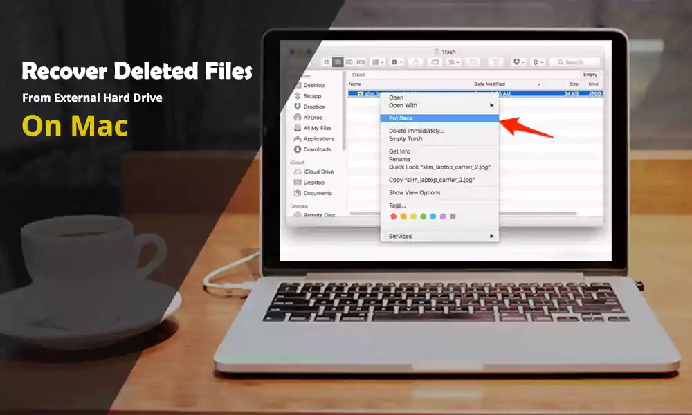 How to Recover Deleted Files from External Hard Drive on Mac?