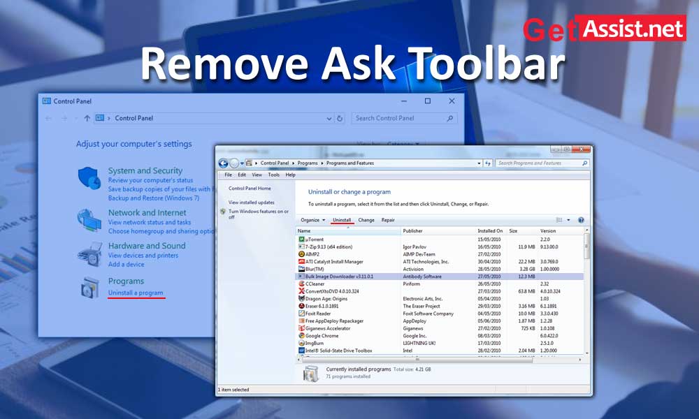 How to Remove Ask Toolbar from Different Platforms