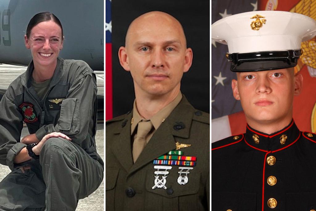 3 US Marines killed aircraft crash in Australia identified