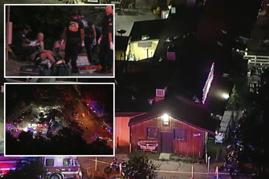 4 dead, 5 injured in shooting at popular California biker bar spurred by dispute involving retired cop: reports