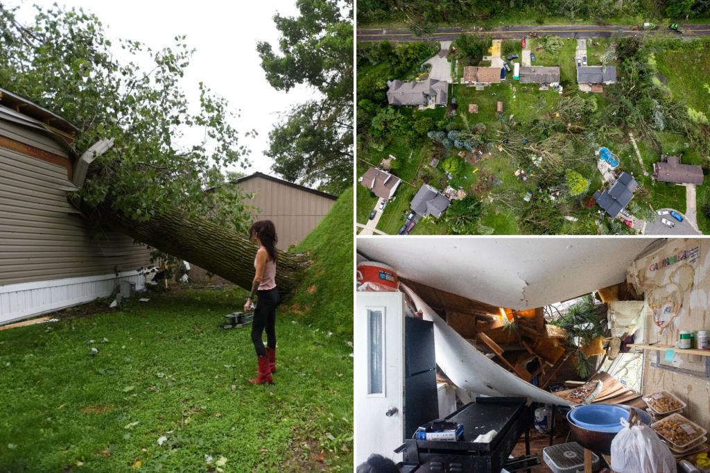 7 tornadoes confirmed as Michigan storms down trees and power lines; 5 people killed