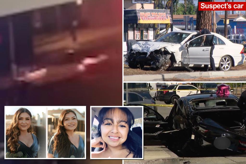 Armed man on probation for murder slams car into Uber around 100 mph, killing 3 women: officials