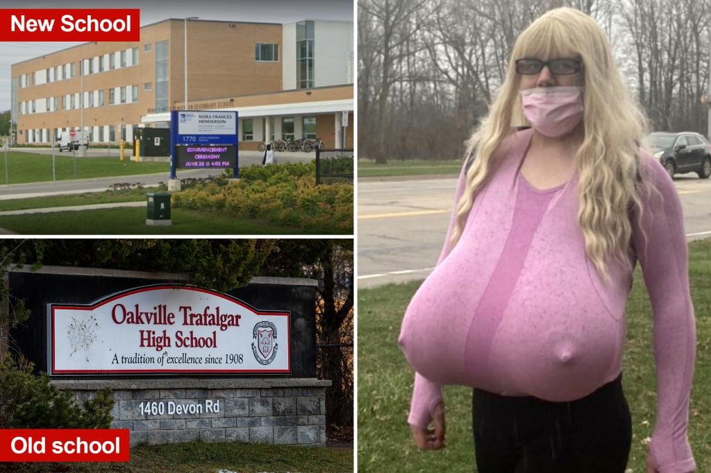 Controversial teacher with Z-cup prosthetic breasts returns to the classroom at new school