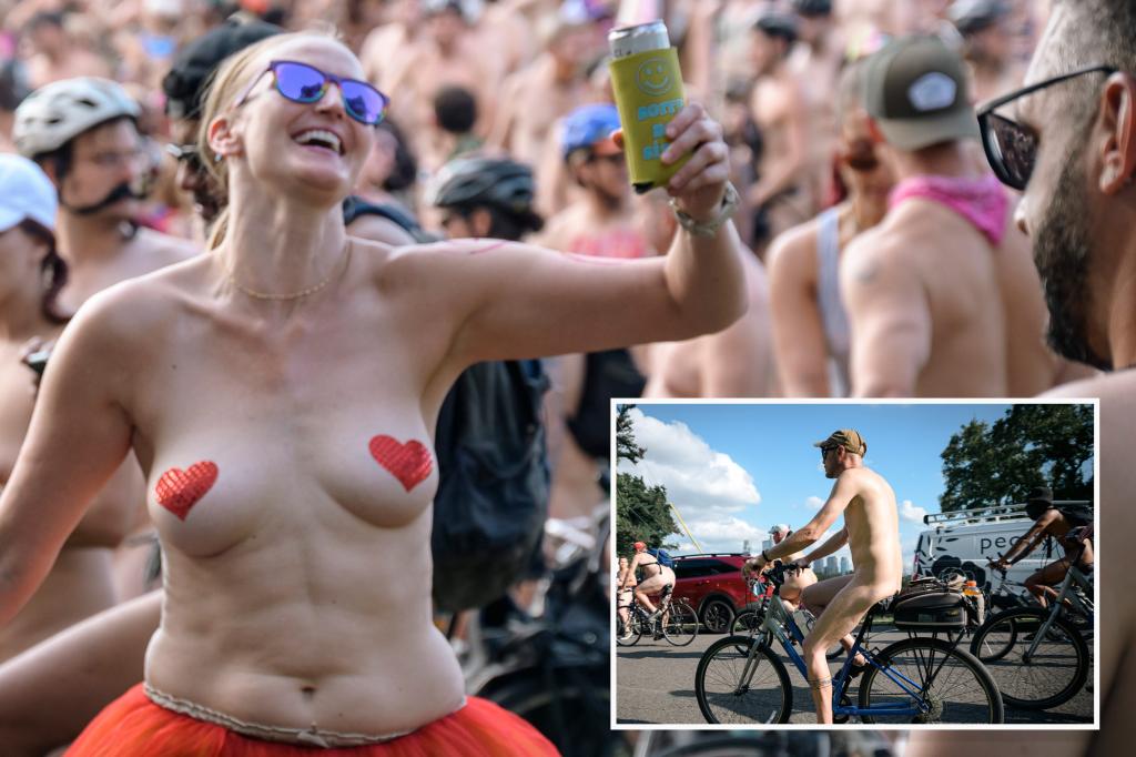 Cyclists bare it all during Philly’s 13-mile Naked Bike Ride: ‘Very freeing experience’