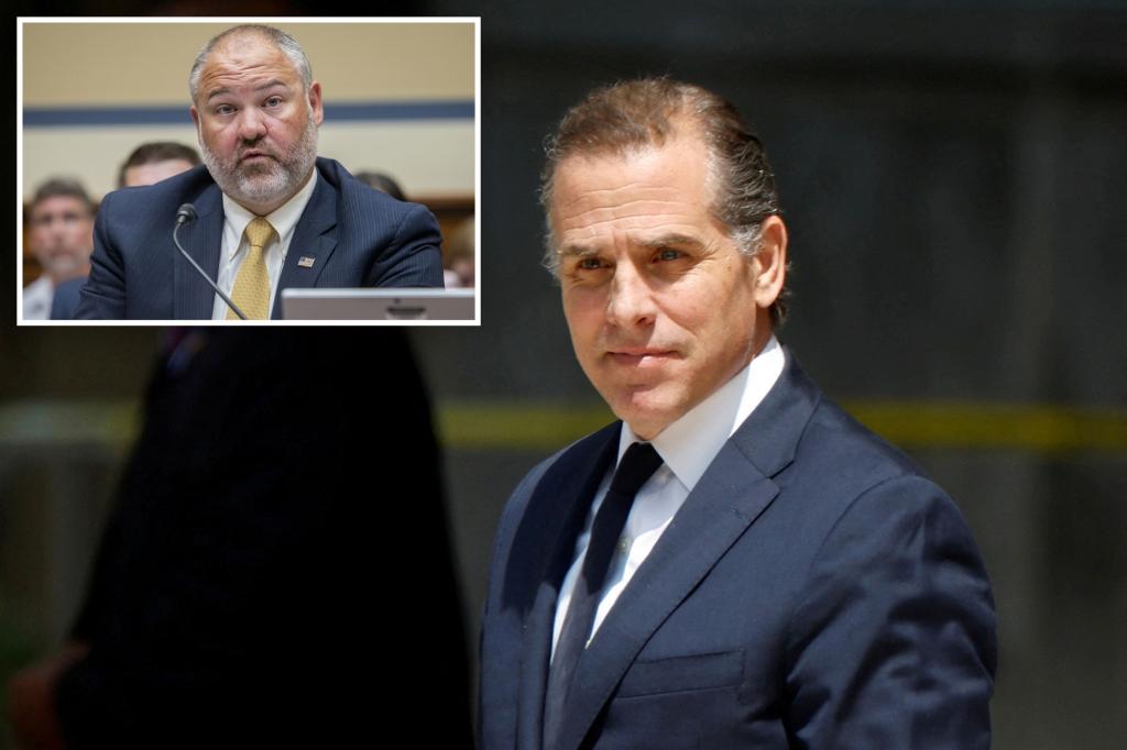 DOJ contacted Hunter Biden, whistleblower teams over Weiss’ head: rep