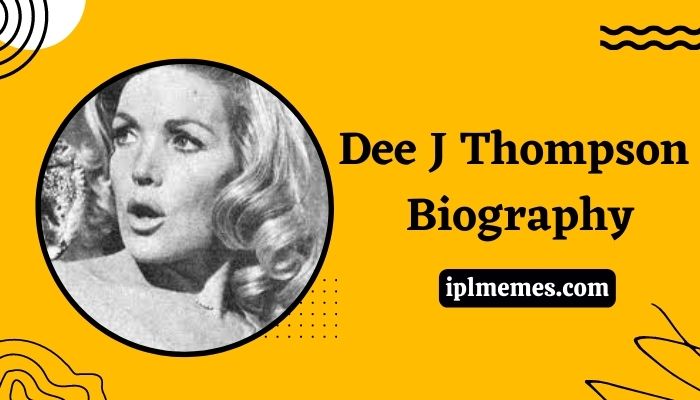 Dee J Thompson Wikipedia