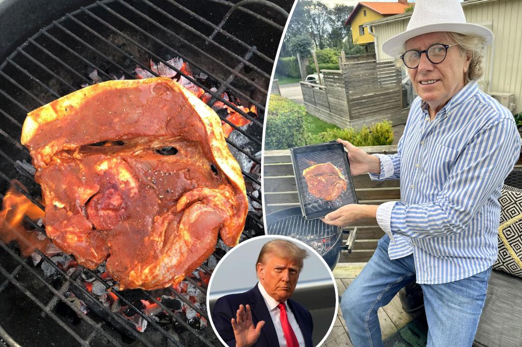 I grilled steak that looked eerily like Donald Trump: ‘What the hell?’