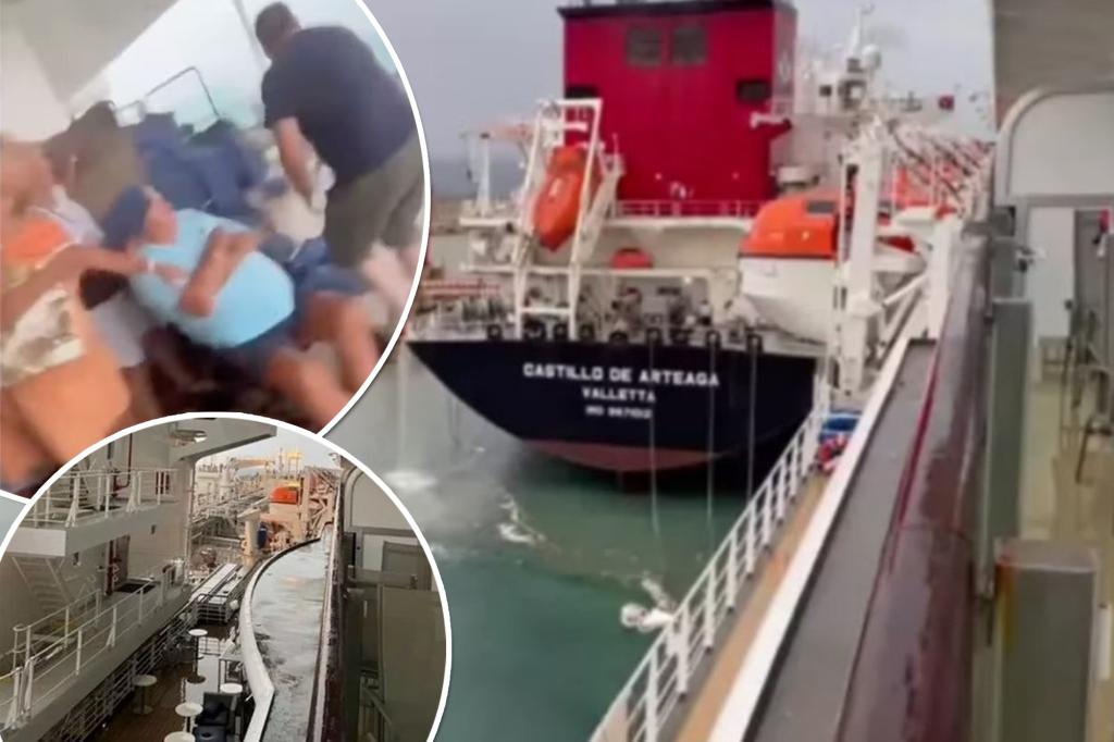 I was on the cruise ship that collided with an oil tanker — bawling my eyes out