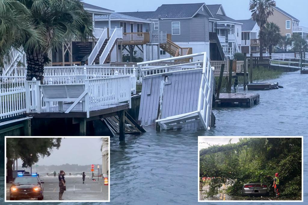 Idalia havoc continues, bringing flooding to Charleston