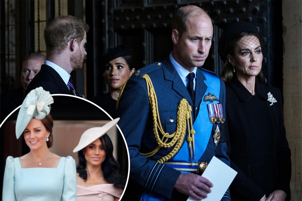 Meghan Markle ‘worried’ Kate Middleton will ‘meddle’ in talks with Prince Harry: report