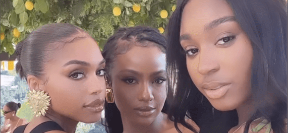 Normani’s Melanin Is Poppin’ In Sexy Green Two-Piece With Her Girls By Her Side