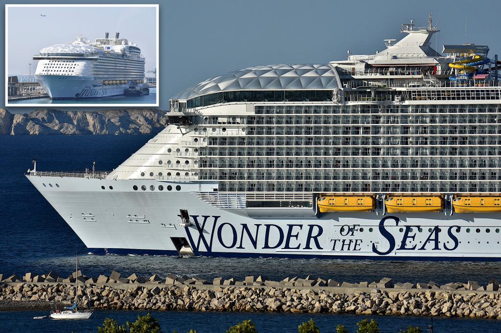 Passenger goes overboard  on Wonder of the Seas, world’s largest  cruise ship