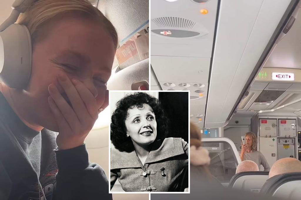 Passenger hijacks airplane intercom with bizarre serenade of ‘La Vie en Rose’ during flight delay: ‘WTF is going on?’