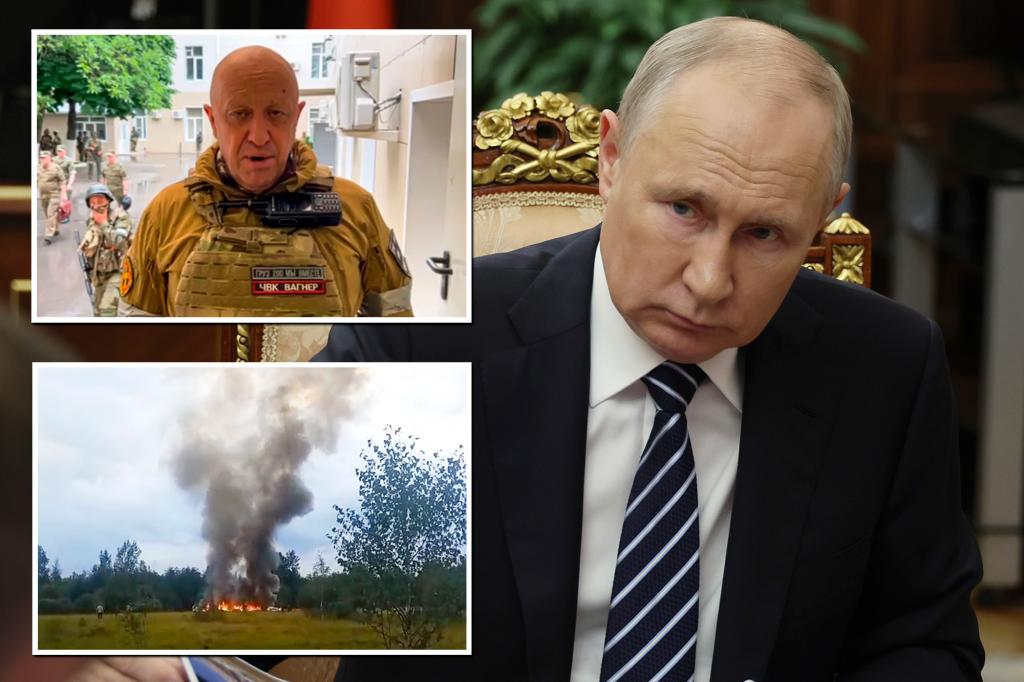 Putin orders security services to prepare for new mutiny after Prigozhin’s death: report