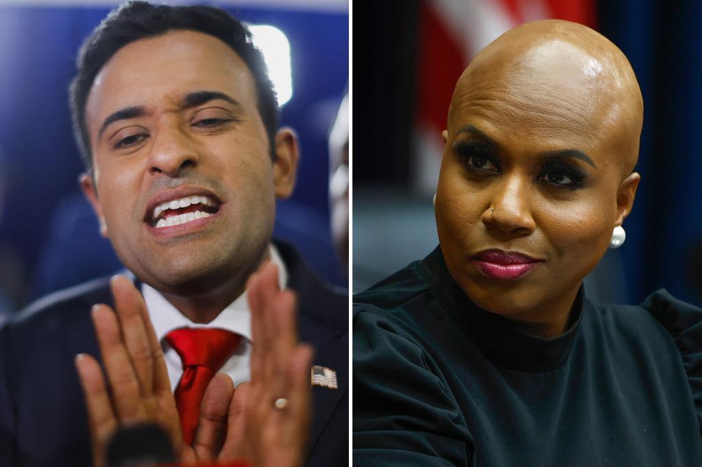 Ramswamy stands by dis of Dem Rep. Pressley as among ‘wizards of the grand KKK’