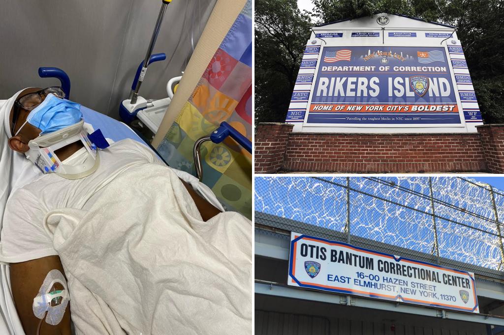 Rikers inmate charged with attempted murder for pummeling NYC officer