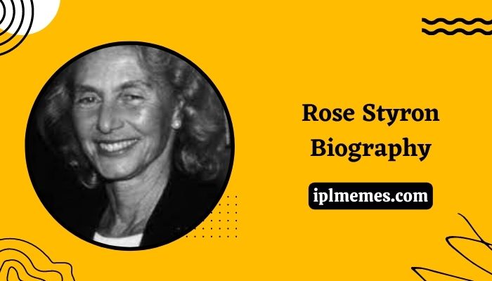 Rose Styron Wikipedia