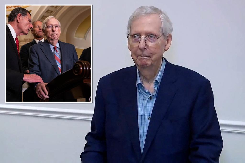 Sen. Mitch McConnell cleared to continue work after two freezing incidents