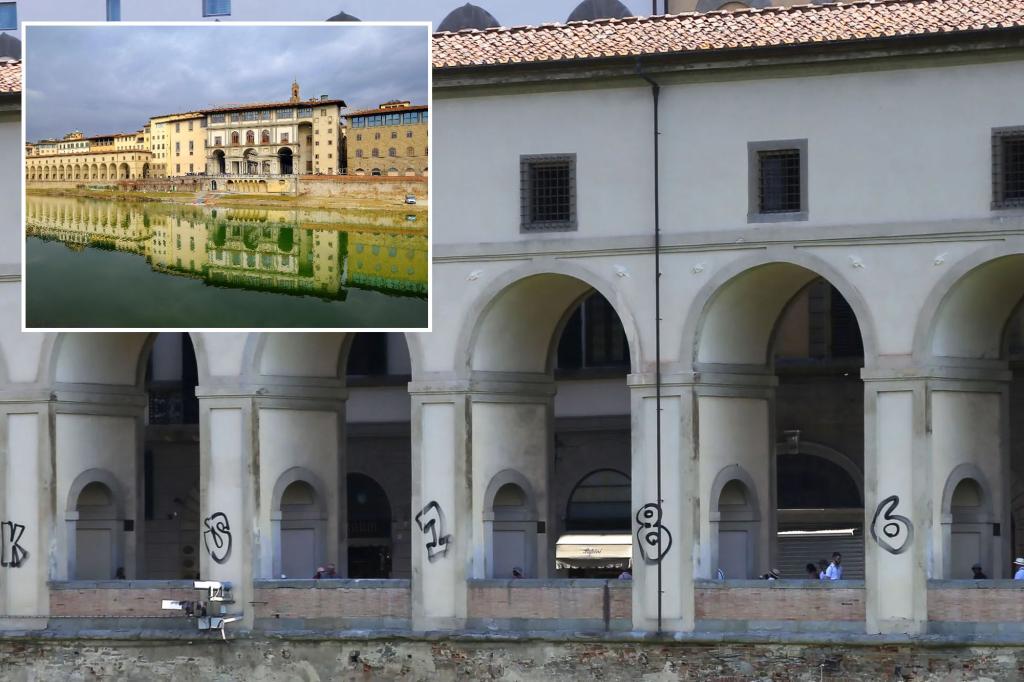 Tourists deface 460-year-old Vasari Corridor in latest vandalism against Italian landmarks