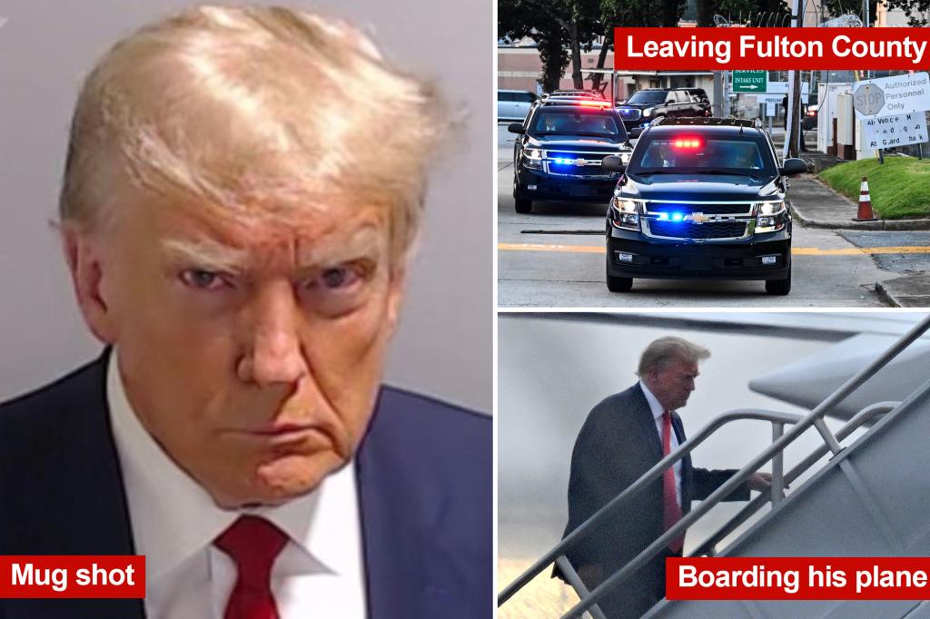 Trump becomes first US president in history to receive mug shot: ‘Not a comfortable feeling’