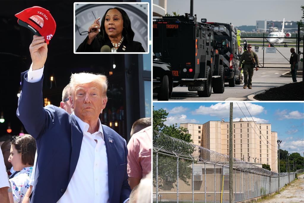 Trump to be booked in overcrowded, violent and insect-ridden Georgia jail: ‘It’s disgusting. It’s dirty. It’s dangerous’