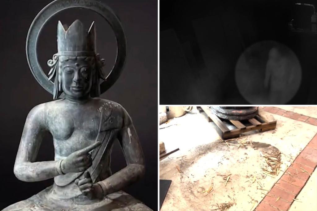 $1.5M ancient Buddha statue brazenly stolen from LA gallery recovered, suspect arrested