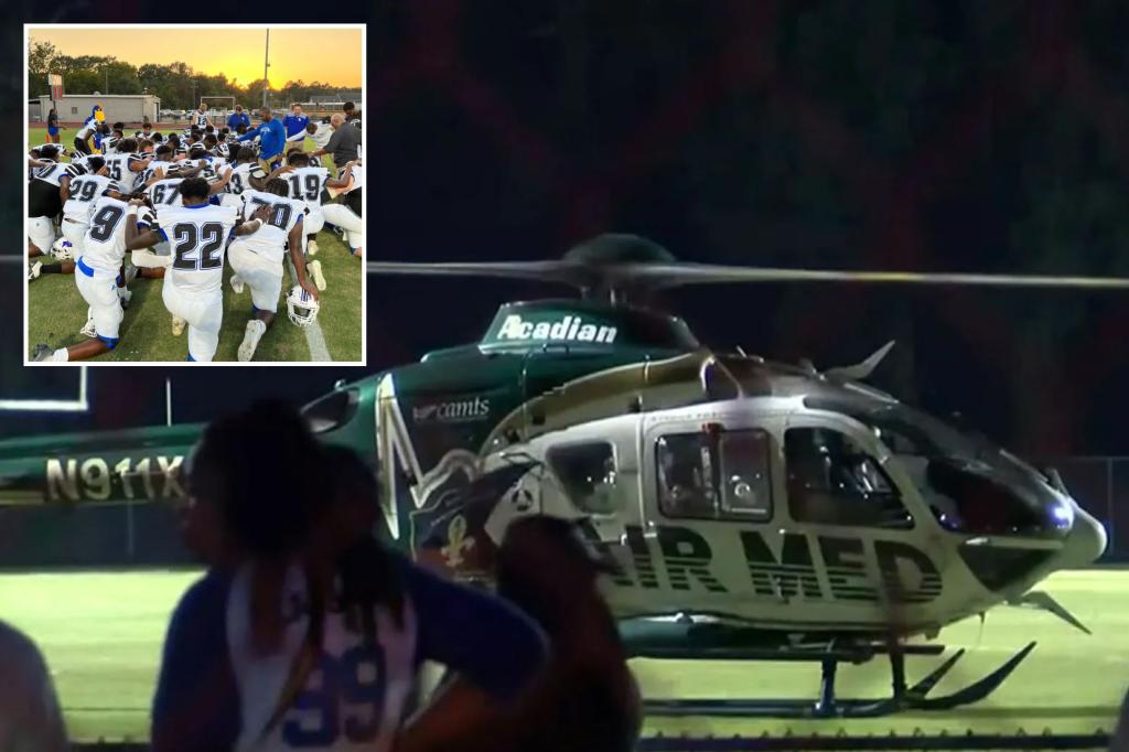 16-year-old student killed in shooting at Louisiana high school football game