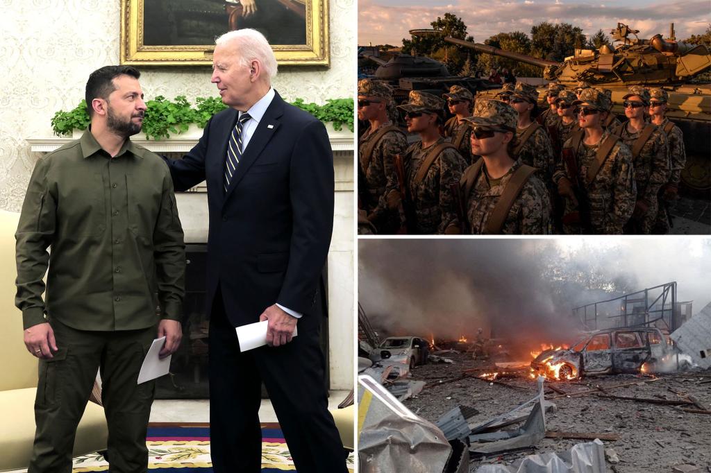 Biden approves $325M Ukraine military aid package as Zelensky visits White House