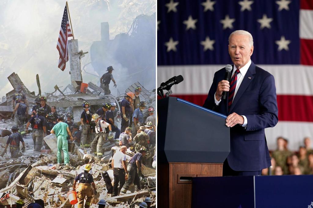 Biden claims he was at Ground Zero day after 9/11 â but his own book puts him in DC