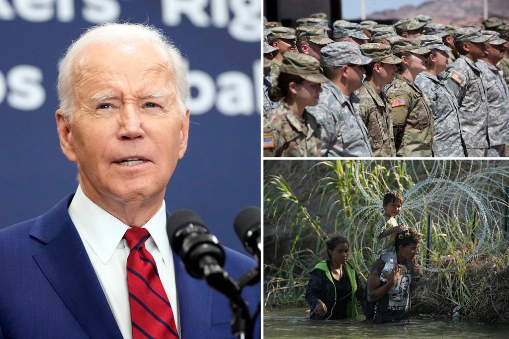 Biden sending 800 fresh troops to border — but not for enforcement