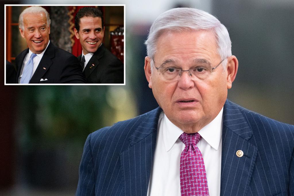 Bob Menendez aide asked Hunter Biden partner for then-VP to host 2010 event