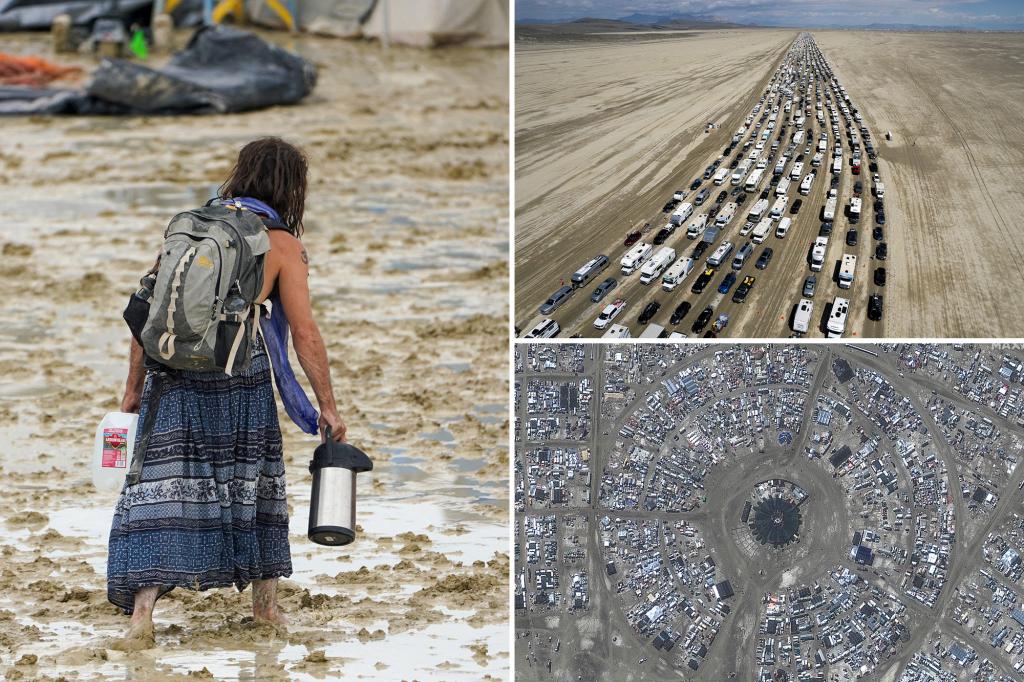 Burning Man victim ID’d as 32-year-old as tempers flare among the thousands scrambling to leave in epic mass exodus