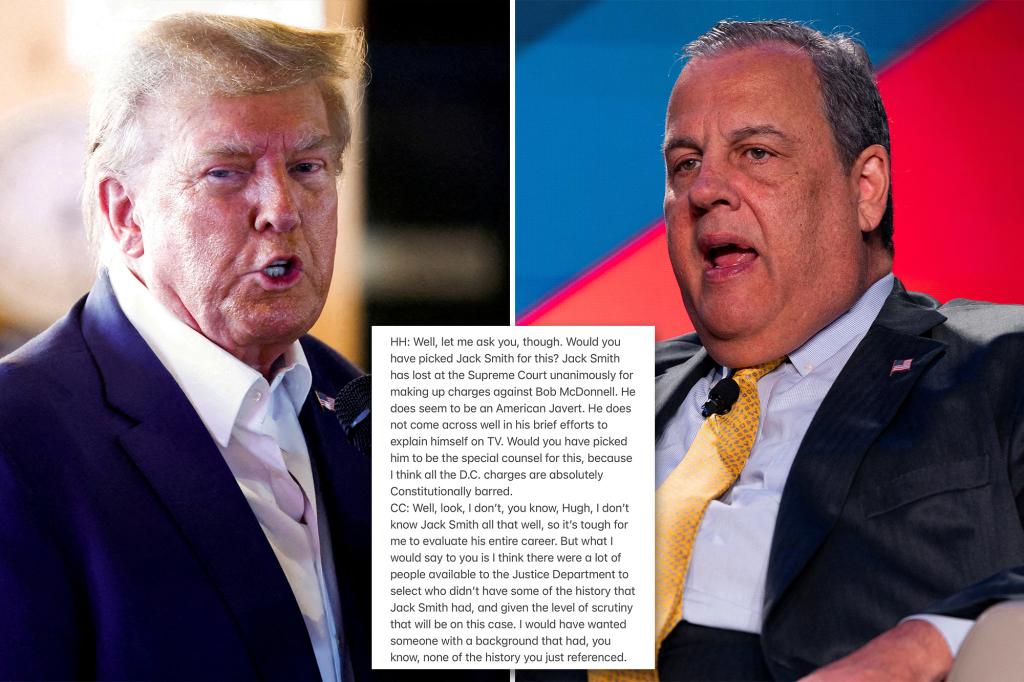 Chris Christie says he is ‘concerned’ about Trump’s mental health following ex-prez’s brutal tirade