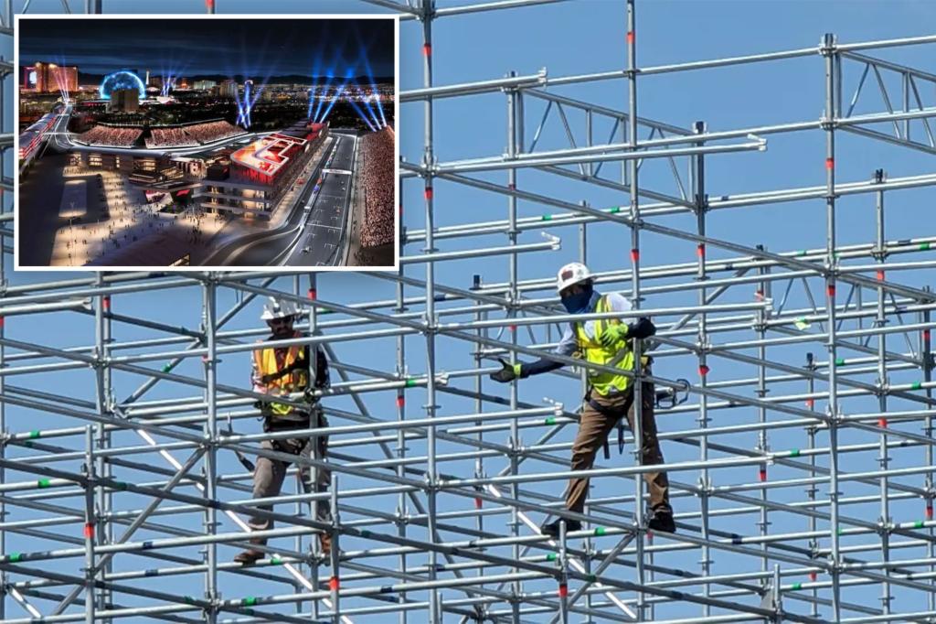 Construction worker killed while working on inaugural Las Vegas F1 Grand Prix
