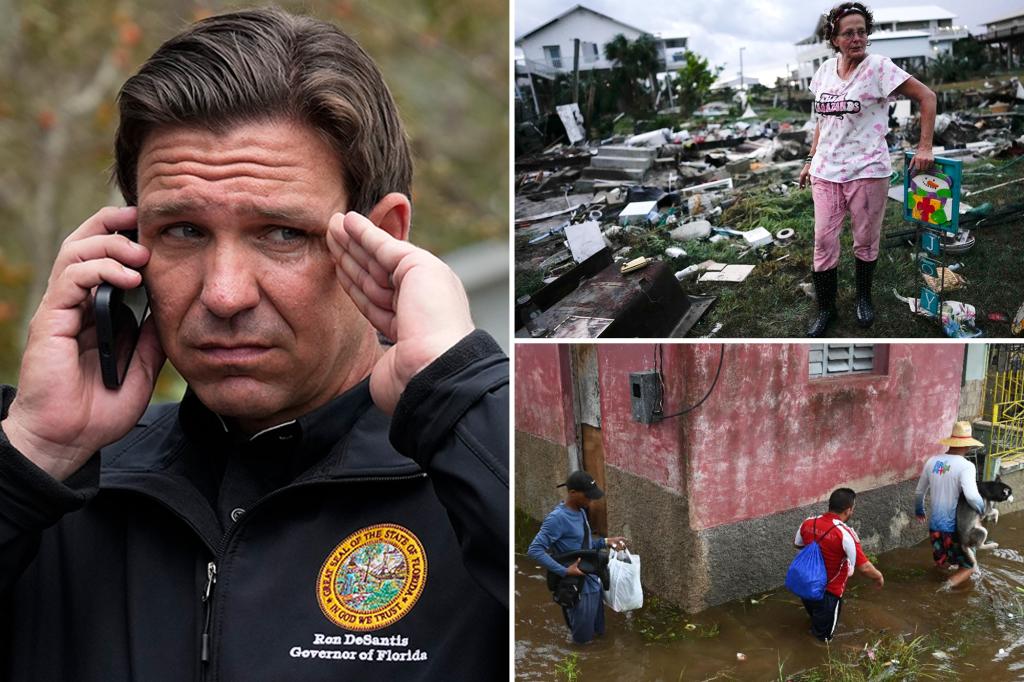 DeSantis pummels critics for pinning Hurricane Idalia on climate change