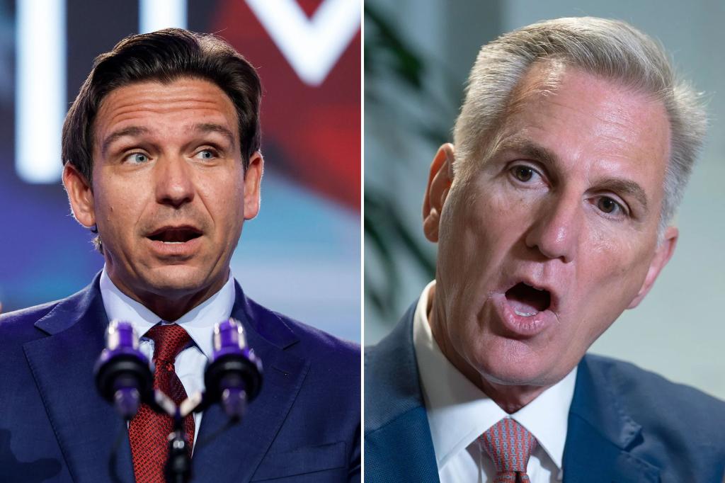 DeSantis strikes back at McCarthy after dis: ‘Added trillions’ to the debt