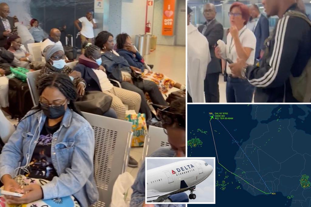 Delta passengers stranded on island after diversion told to be ‘grateful’ plane didn’t crash