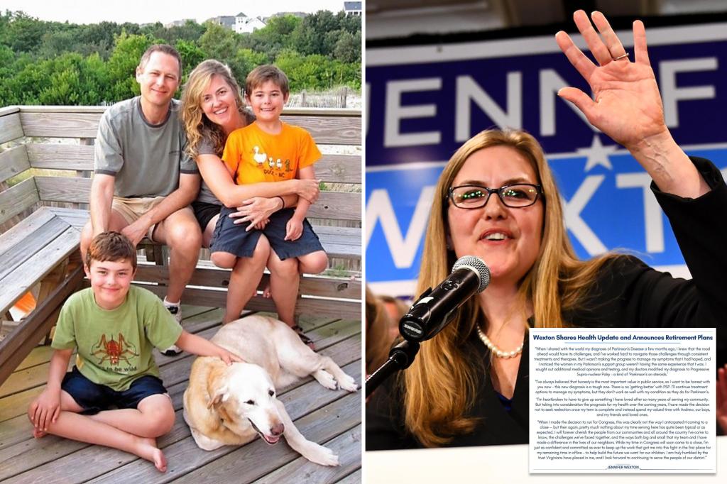 Democrat Rep. Jennifer Wexton not running again after diagnosis: ‘I’m going to die’