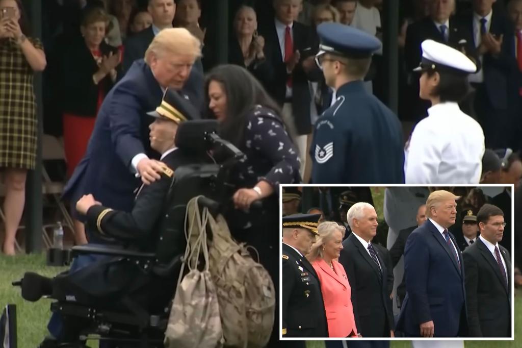 Donald Trump reportedly disparaged disabled vet who was severely wounded in Afghanistan that sang ‘God Bless America’