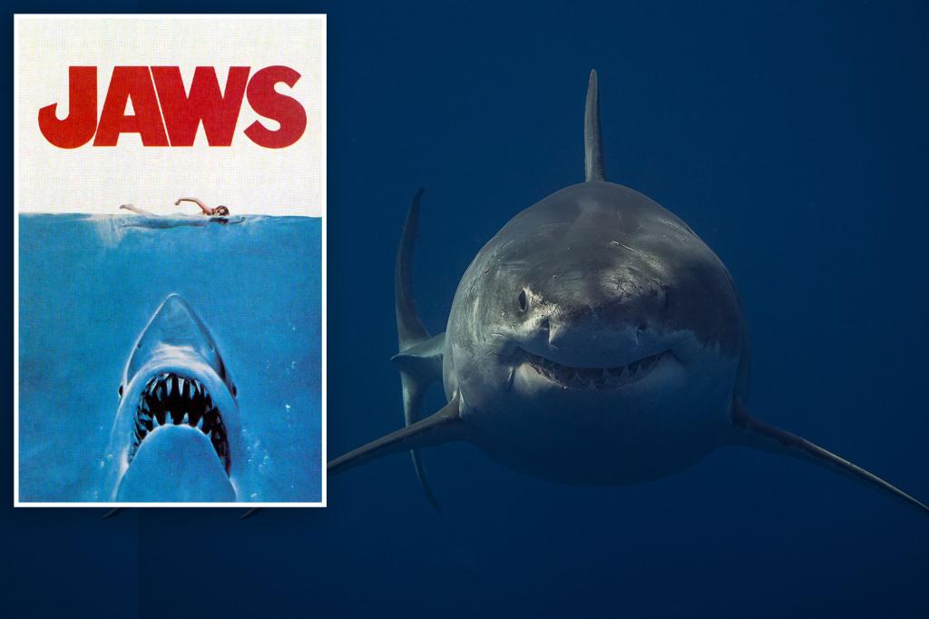 Doomed swimmer on iconic ‘Jaws’ poster denounces shark hate: ‘They’re not there for you’