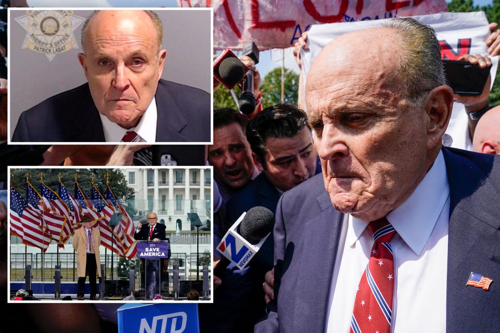 Ex-Trump attorney Rudy Giuliani waives in-person Georgia arraignment, pleads not guilty in election interference case