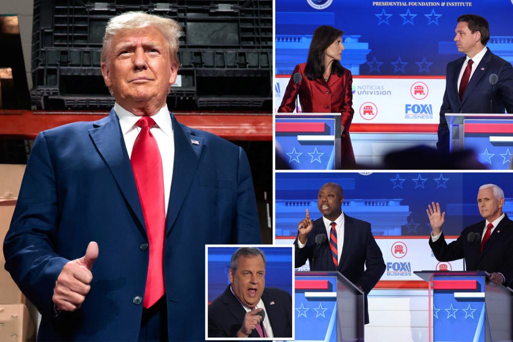 Experts’ Republican debate verdict: Trump ‘still in driver’s seat’ after Simi Valley ‘circus’