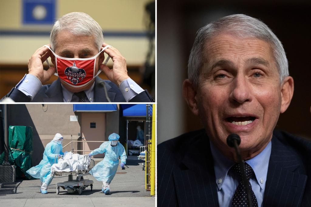 Fauci admits to lack of COVID mask evidence — but wants us to wear them anyway
