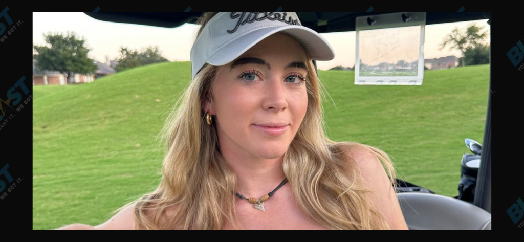 Golfer Grace Charis In Plunging Top Teases ‘Extreme Golf Rizz’