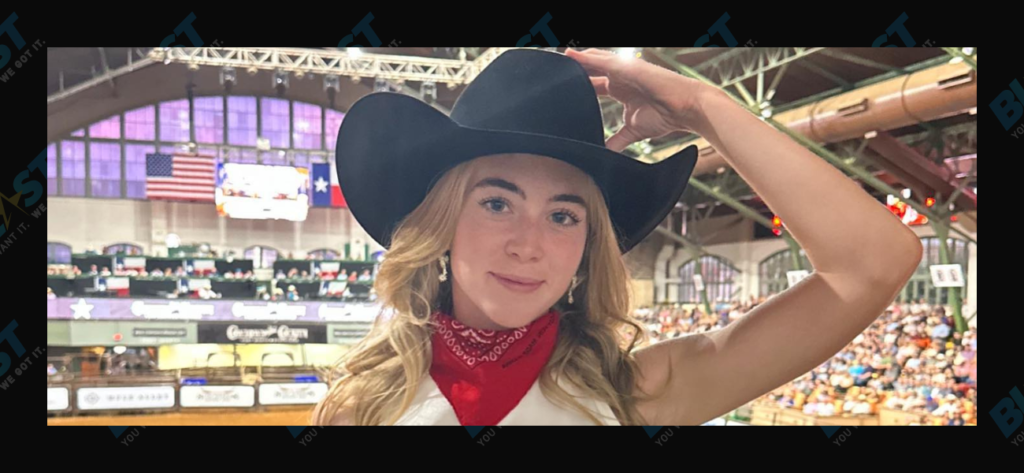 Golfer Grace Charis In Tiny Crop Top Visits A Rodeo in Texas