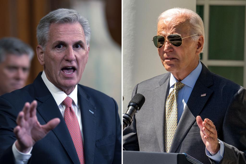 House floor vote would determine if impeachment inquiry against Biden is opened: McCarthy